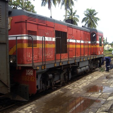 Train à Manakara, Madagascar